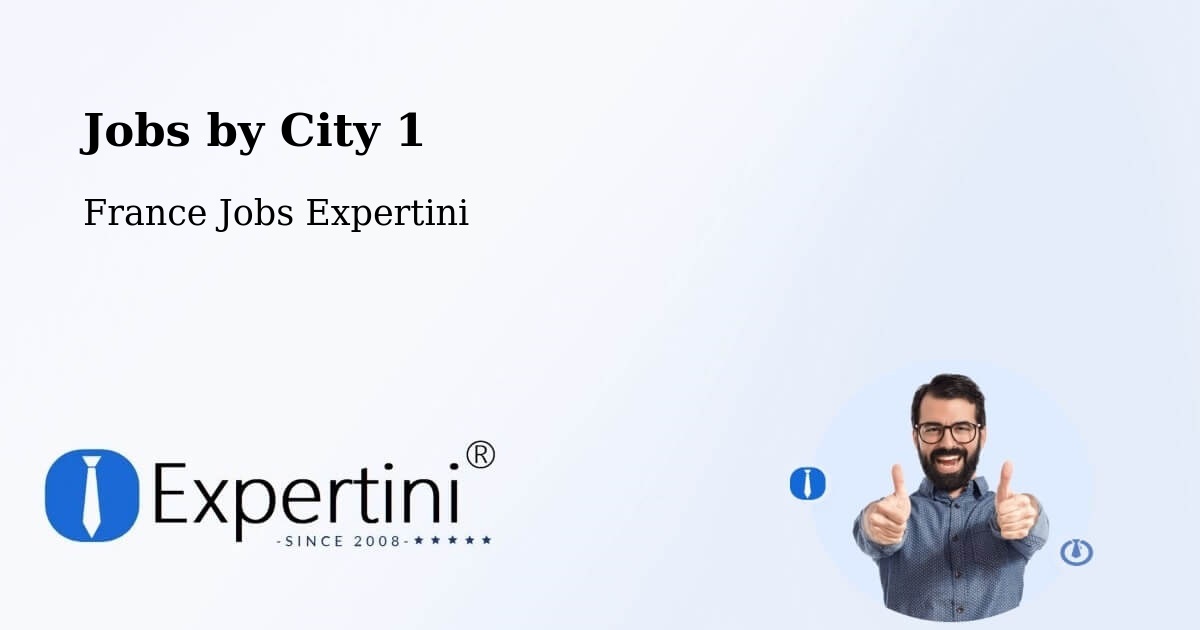 City Jobs in France - Expertini